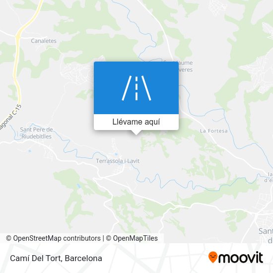 Mapa Camí Del Tort
