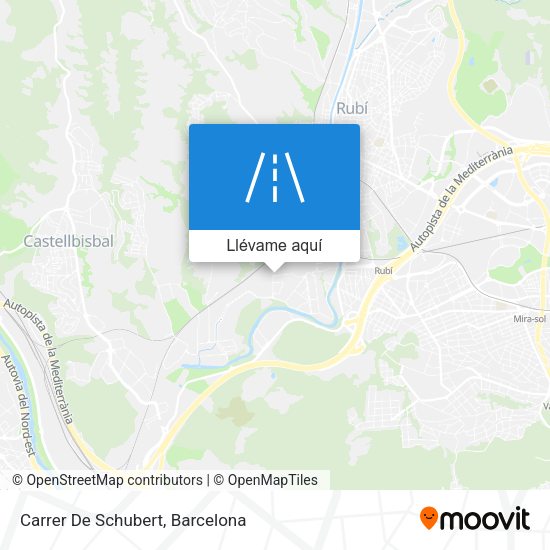 Mapa Carrer De Schubert