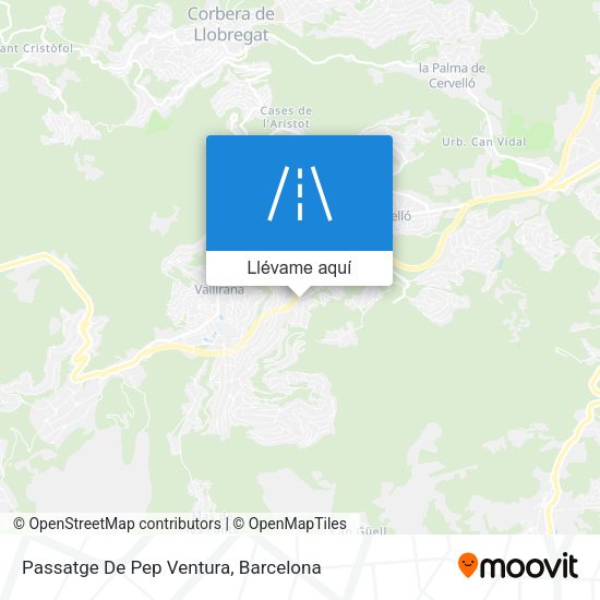 Mapa Passatge De Pep Ventura