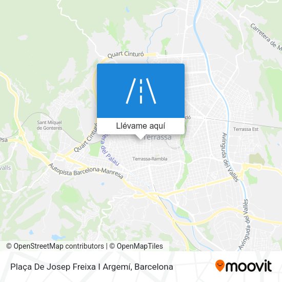 Mapa Plaça De Josep Freixa I Argemí