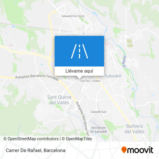 Mapa Carrer De Rafael