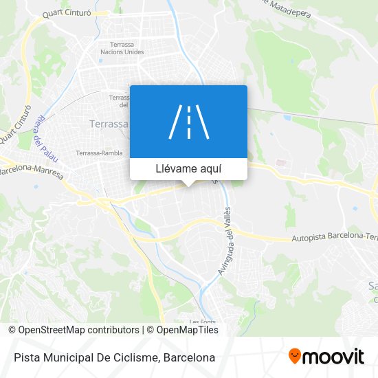 Mapa Pista Municipal De Ciclisme
