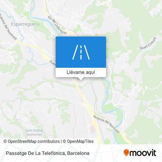 Mapa Passatge De La Telefònica
