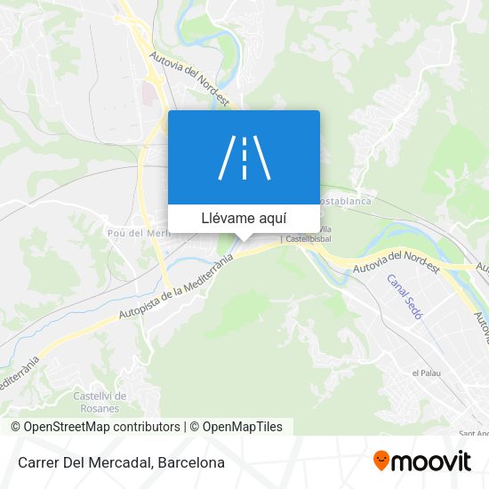 Mapa Carrer Del Mercadal