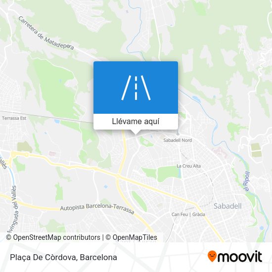 Mapa Plaça De Còrdova