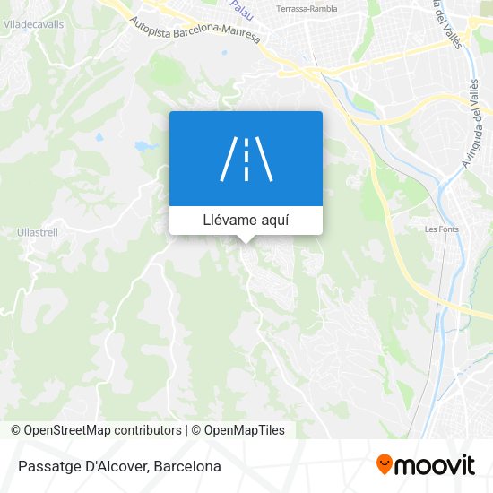 Mapa Passatge D'Alcover