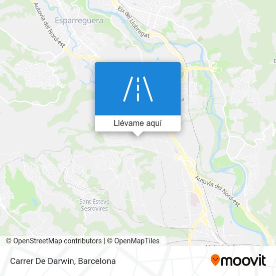 Mapa Carrer De Darwin