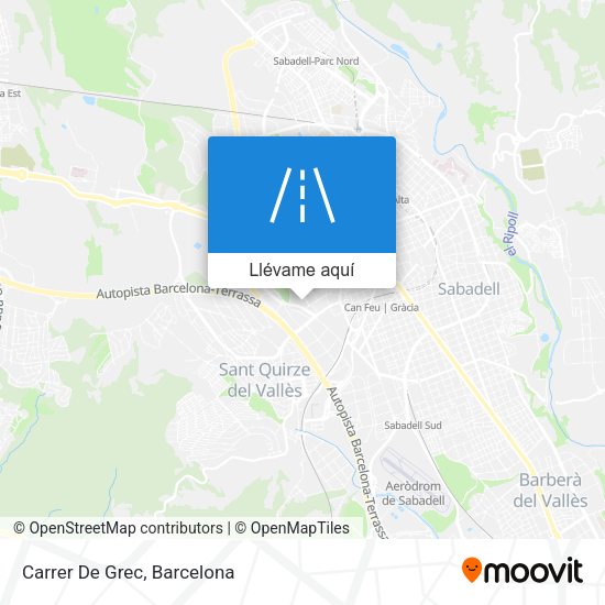Mapa Carrer De Grec