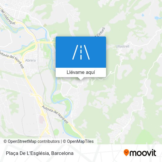 Mapa Plaça De L'Església