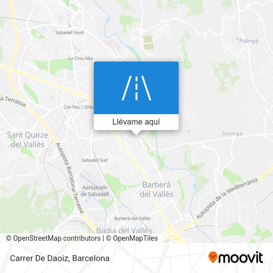 Mapa Carrer De Daoiz