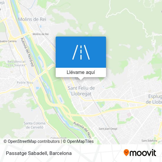 Mapa Passatge Sabadell
