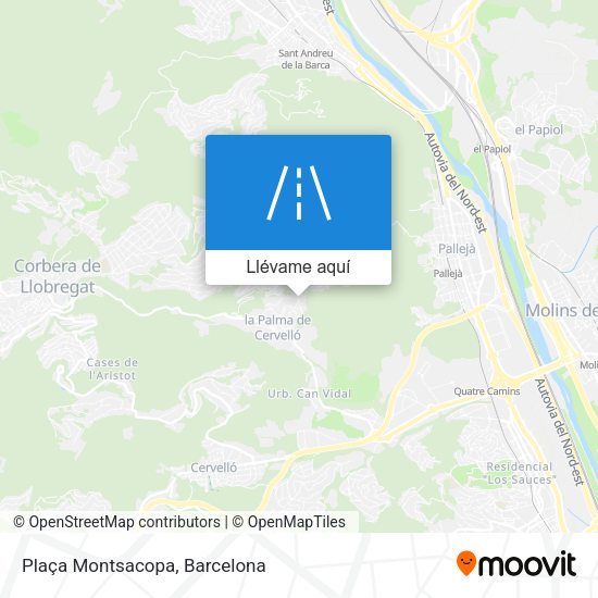Mapa Plaça Montsacopa