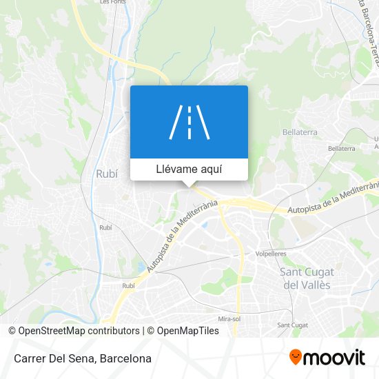 Mapa Carrer Del Sena