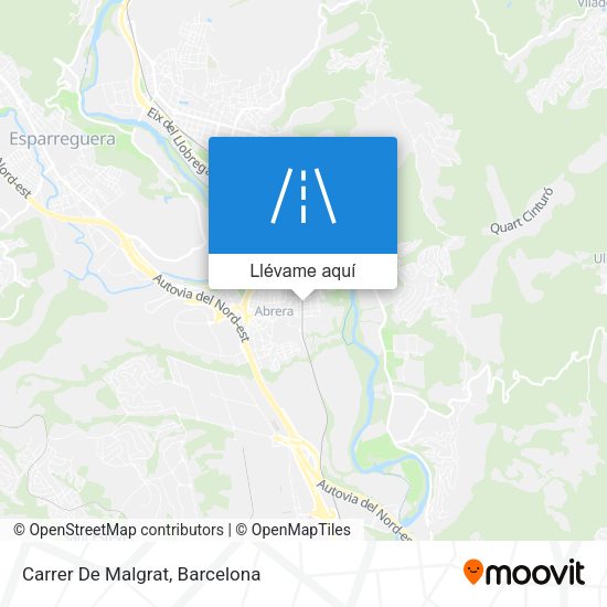 Mapa Carrer De Malgrat