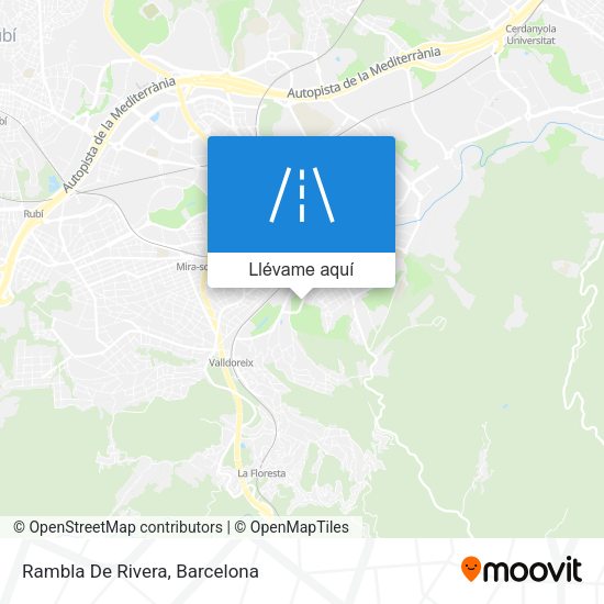 Mapa Rambla De Rivera