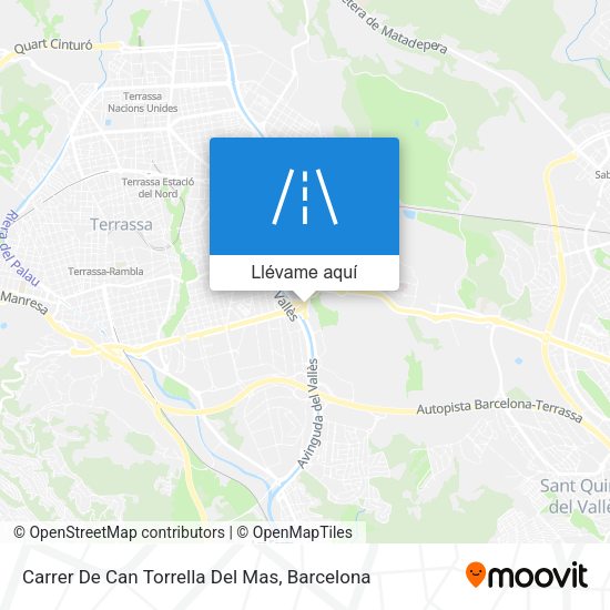 Mapa Carrer De Can Torrella Del Mas