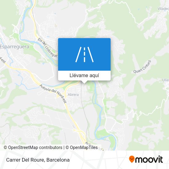Mapa Carrer Del Roure