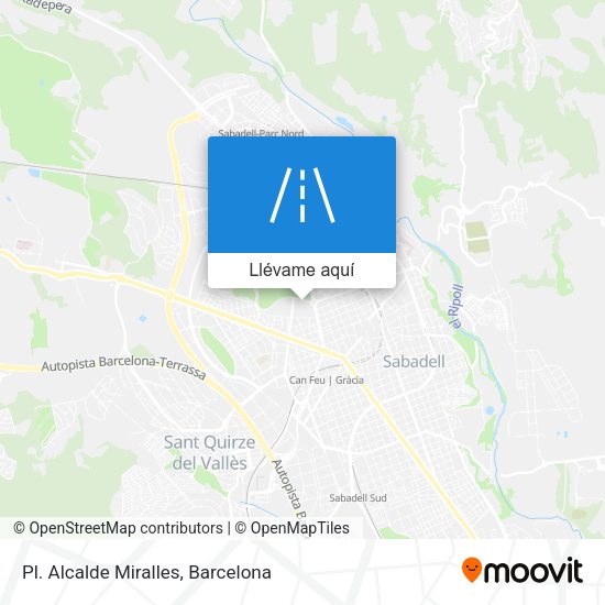 Mapa Pl. Alcalde Miralles