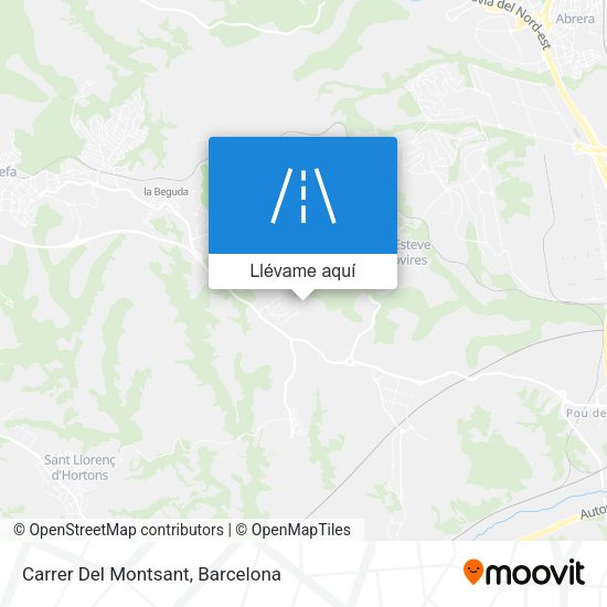 Mapa Carrer Del Montsant