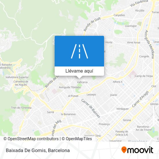 Mapa Baixada De Gomis