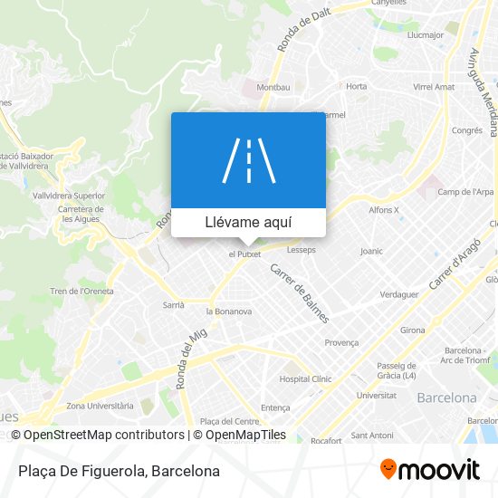 Mapa Plaça De Figuerola