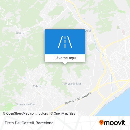 Mapa Pista Del Castell