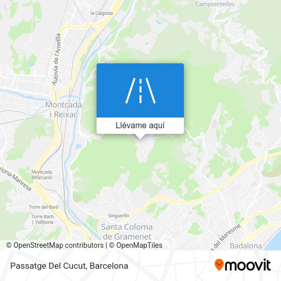 Mapa Passatge Del Cucut
