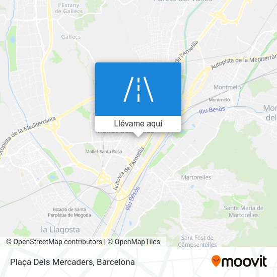 Mapa Plaça Dels Mercaders