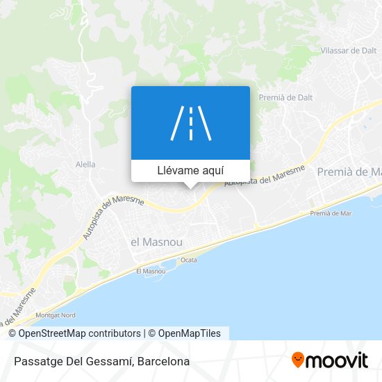 Mapa Passatge Del Gessamí