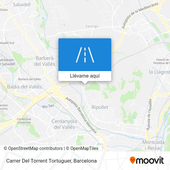 Mapa Carrer Del Torrent Tortuguer