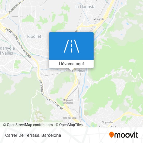 Mapa Carrer De Terrasa