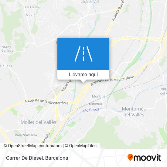 Mapa Carrer De Diesel