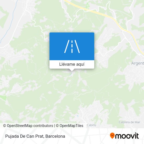 Mapa Pujada De Can Prat