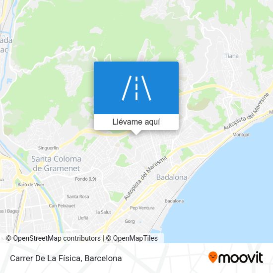 Mapa Carrer De La Física