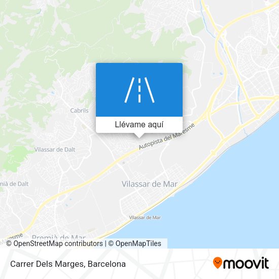 Mapa Carrer Dels Marges