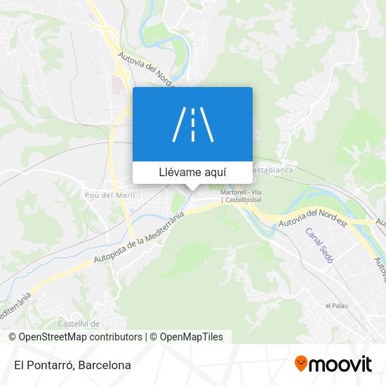 Mapa El Pontarró