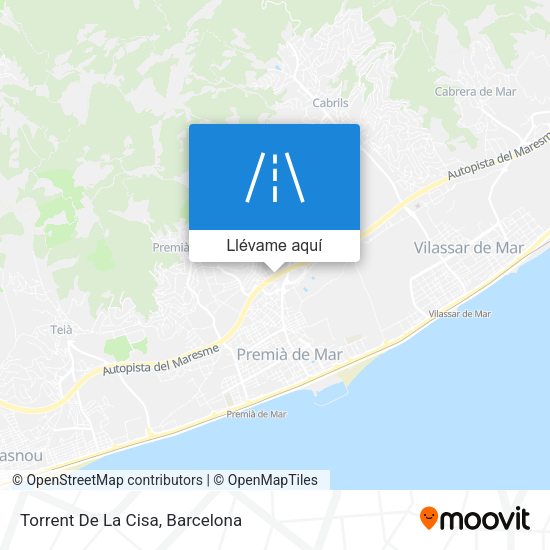 Mapa Torrent De La Cisa