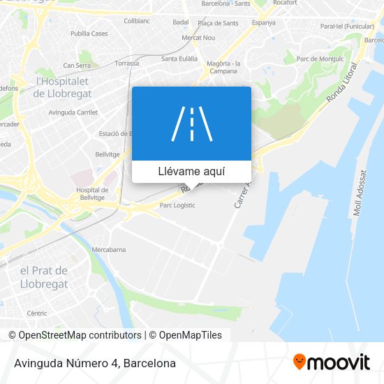 Mapa Avinguda Número 4