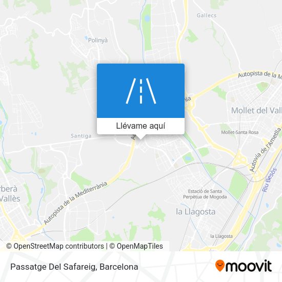 Mapa Passatge Del Safareig