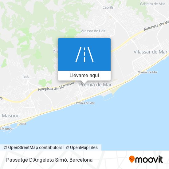 Mapa Passatge D'Angeleta Simó