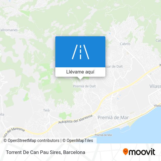 Mapa Torrent De Can Pau Sires