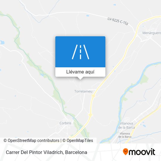 Mapa Carrer Del Pintor Viladrich