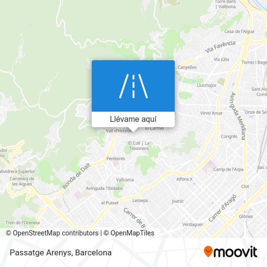 Mapa Passatge Arenys
