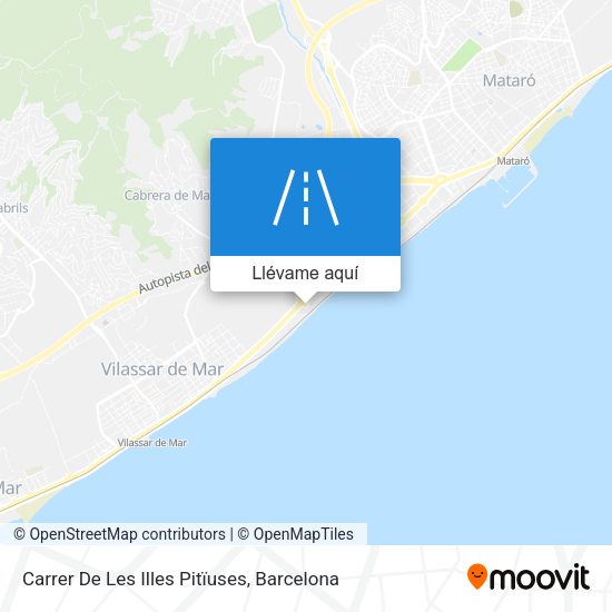 Mapa Carrer De Les Illes Pitïuses