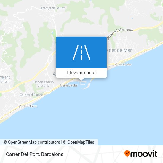 Mapa Carrer Del Port