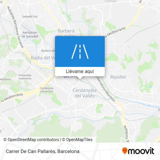 Mapa Carrer De Can Pallarès