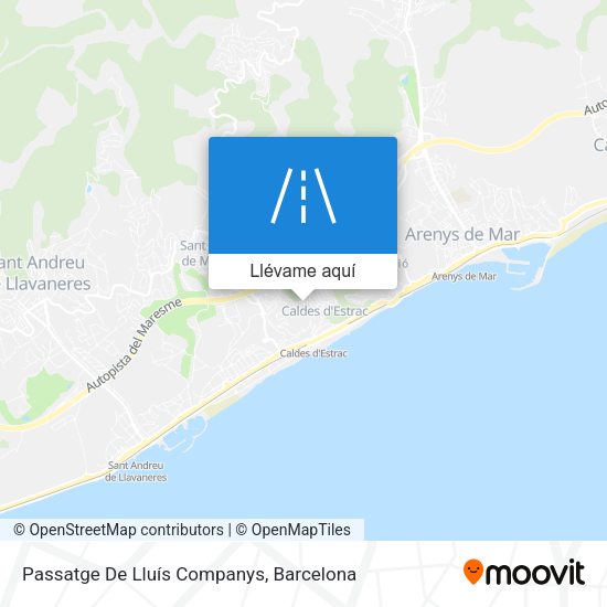 Mapa Passatge De Lluís Companys