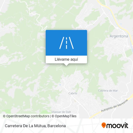 Mapa Carretera De La Mútua