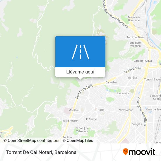Mapa Torrent De Cal Notari