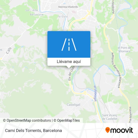 Mapa Camí Dels Torrents
